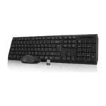 E-YOOSO E-710 Wireless 2.4GHz Keyboard and Mouse Combo (Black) (White)