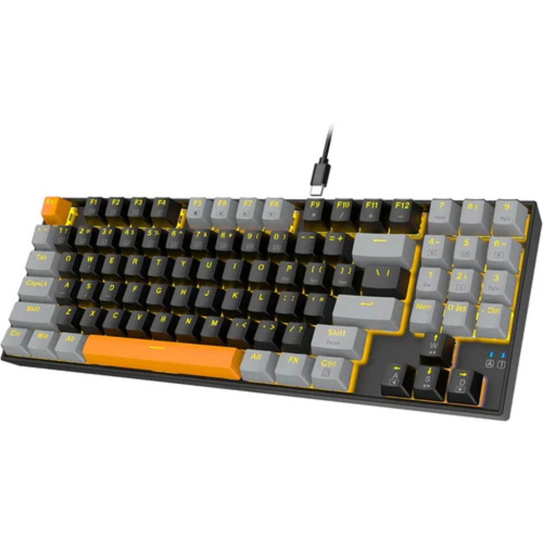 E-YOOSO Z-13 Single Light 89 Keys Mechanical Keyboard Black/Gray - Image 9