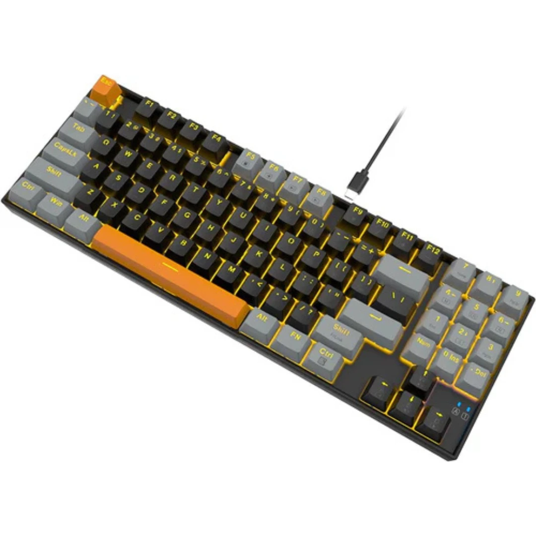 E-YOOSO Z-13 Single Light 89 Keys Mechanical Keyboard Black/Gray - Image 10