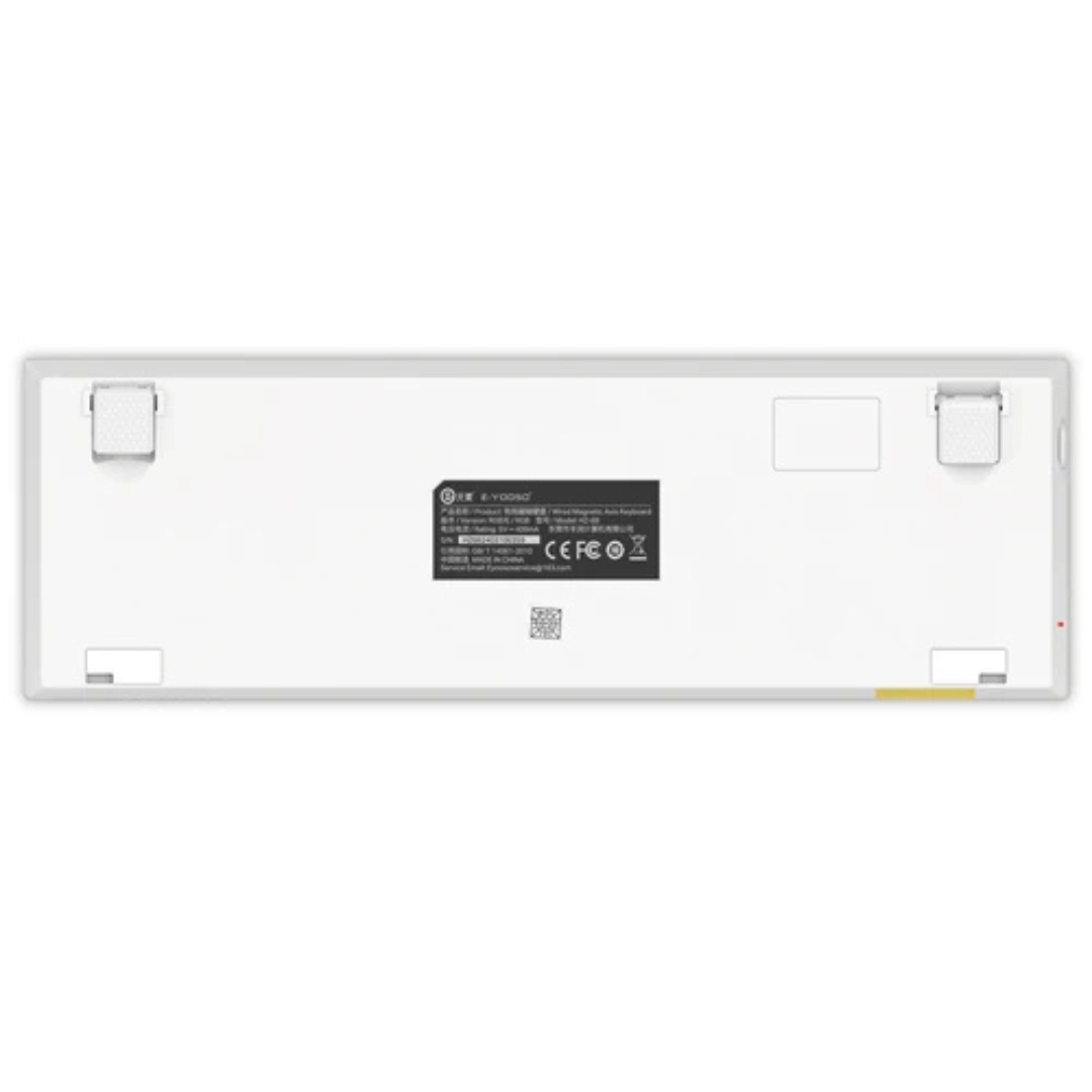 E-YOOSO HZ-68 RGB 68-Keys Hot-Swappable Mechanical Keyboard White - Image 6