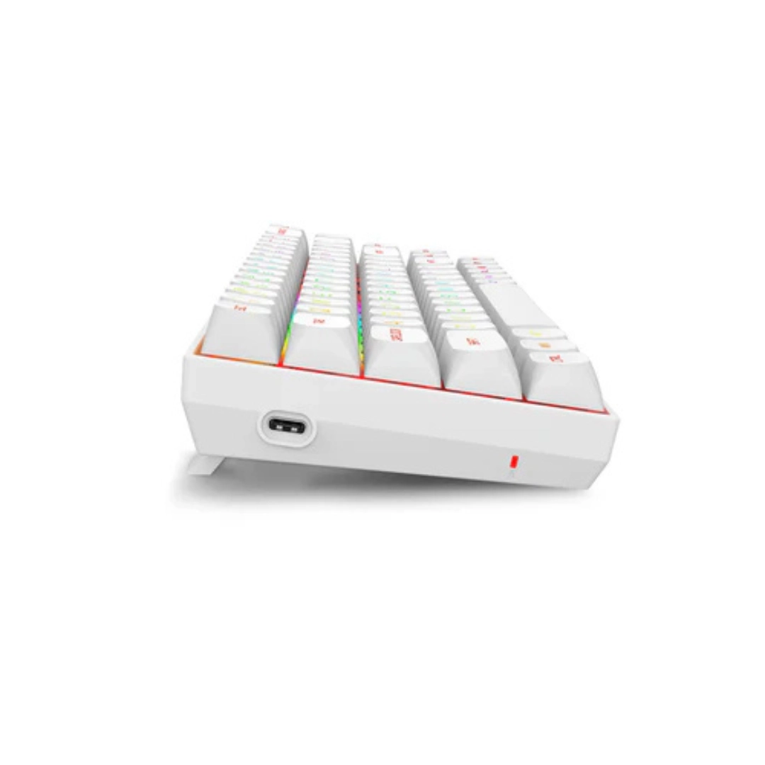 E-YOOSO HZ-68 RGB 68-Keys Hot-Swappable Mechanical Keyboard White - Image 4