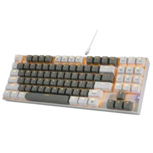 E-YOOSO Z-13 Single Light 89 Keys Mechanical Keyboard Grey/White