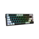 E-YOOSO Z-686 RGB 68-Keys Hot Swappable Mechanical Keyboard Grey/Black