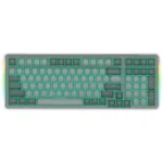 E-YOOSO Z-99 99-Key Mechanical Keyboard Monochrome White/Blue/Purple & Dark/Light Gray