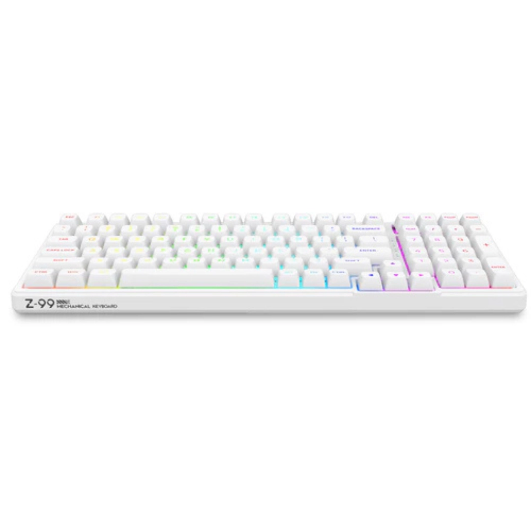 E-YOOSO Z-99 RGB 99-Keys Wired Mechanical Keyboard White - Image 5