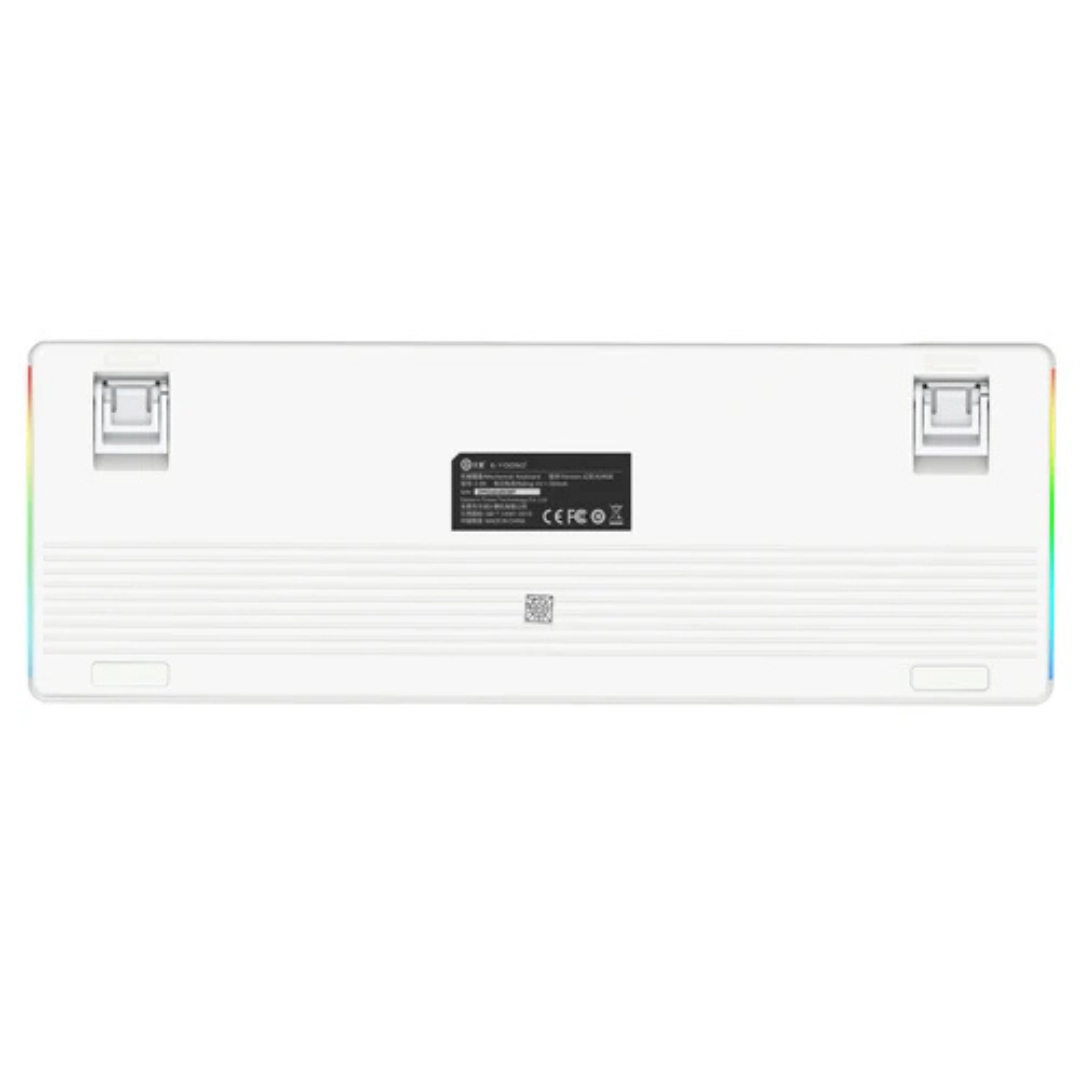 E-YOOSO Z-99 RGB 99-Keys Wired Mechanical Keyboard White - Image 4