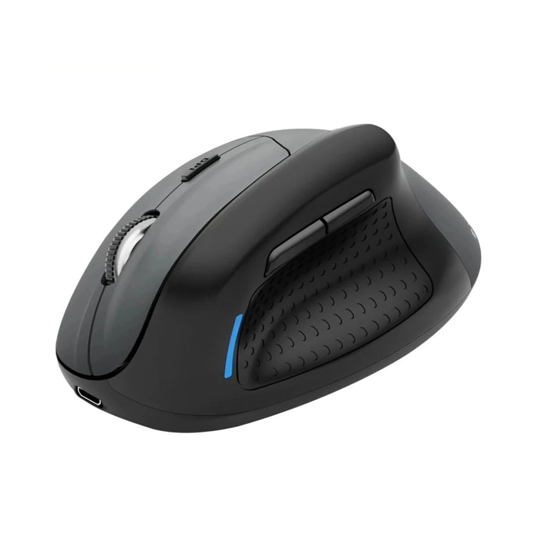 E-YOOSO X-45 Tri-Mode Wireless Ergonomic Mouse Black - Image 3