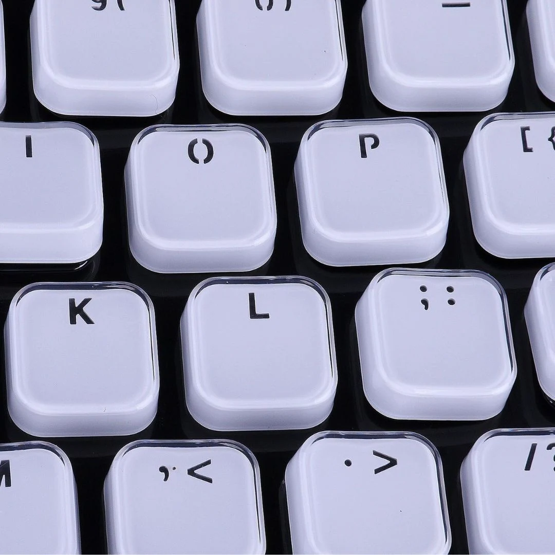 E-YOOSO 104-Key Transparent Backlit Mechanical Keycaps Set - Image 8