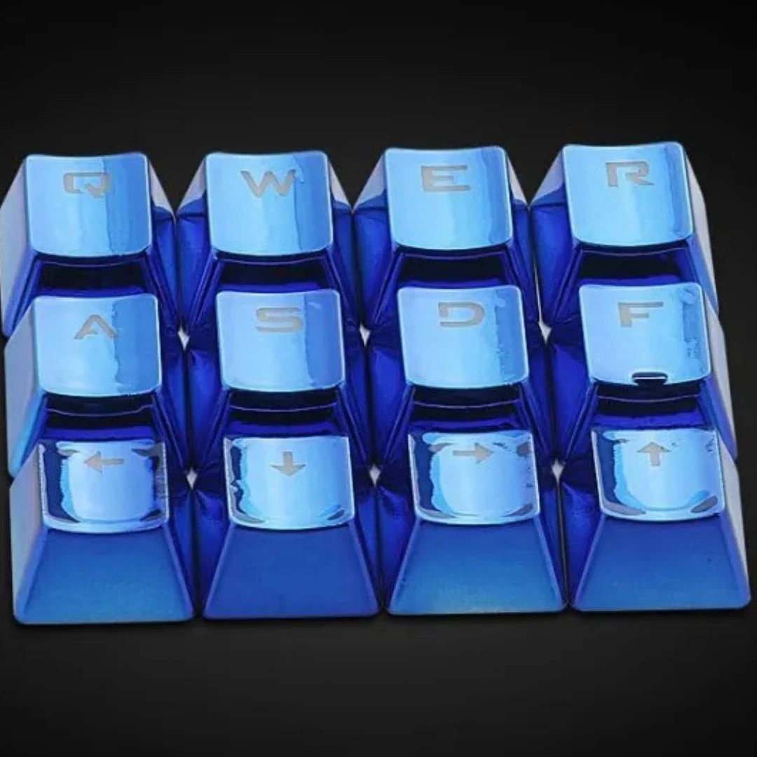 E-YOOSO 12Pcs PBT Metal Keycaps for Mechanical Keyboard - Image 2