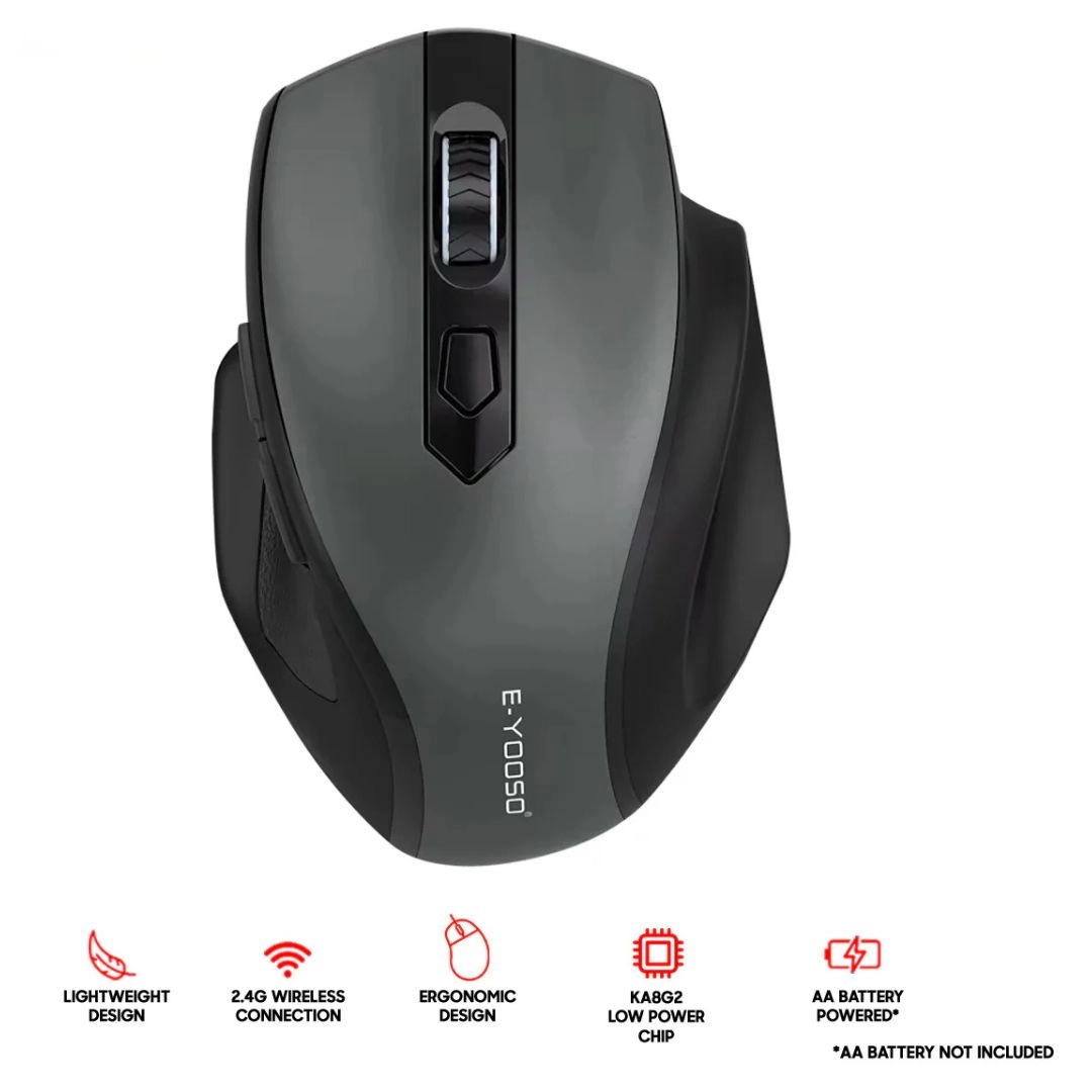 E-YOOSO E1141 Wireless Mouse with DPI Control & Sleep Mode