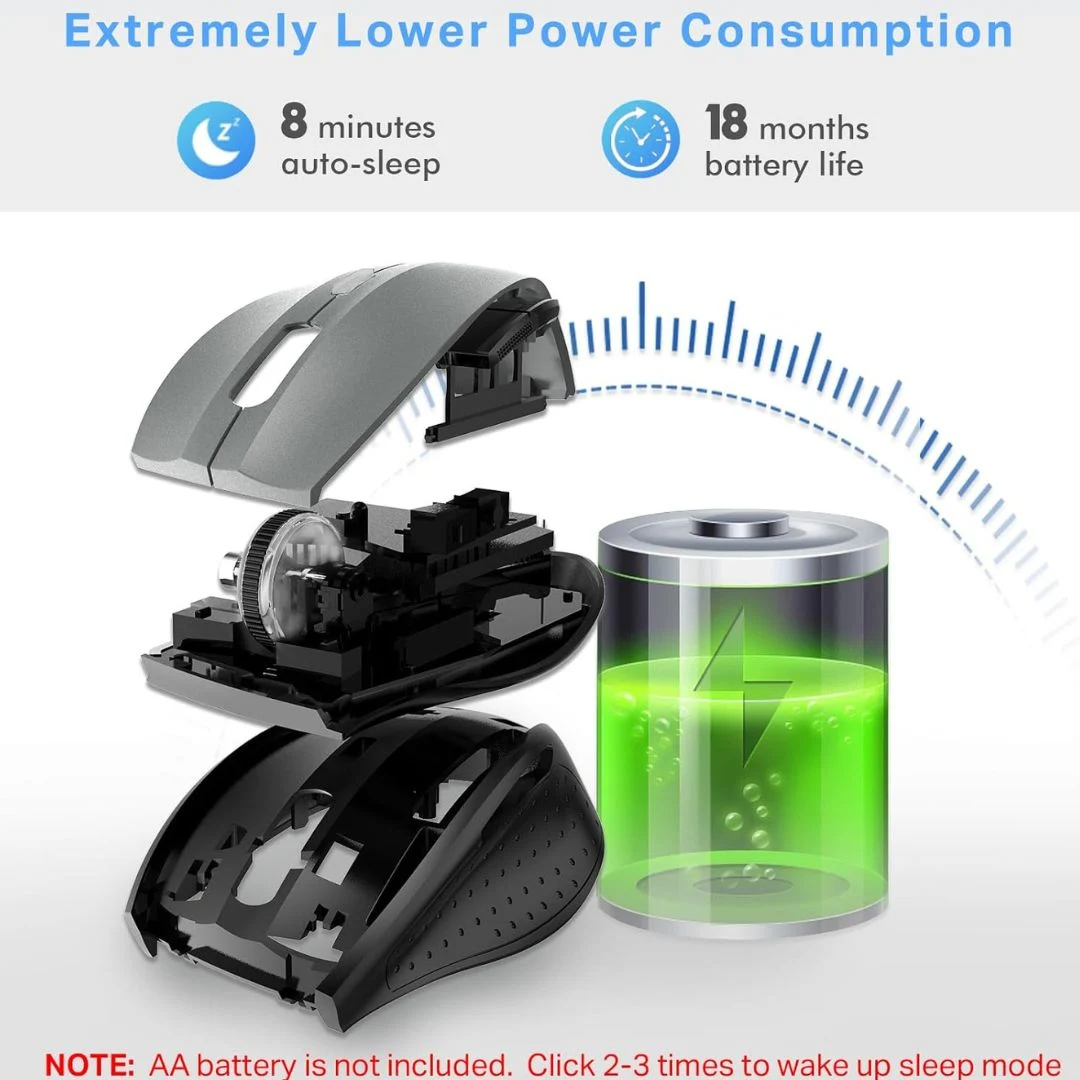 E-YOOSO E-1010 Wireless Mouse with Adjustable DPI Control - Image 3