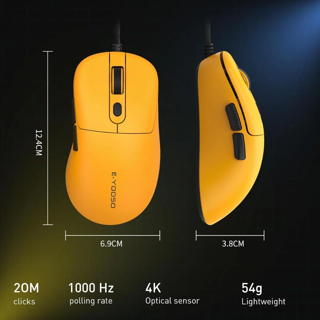 E-YOOSO X-51 Gaming Mouse with Adjustable DPI & Macro - Image 2