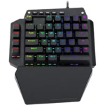 E-YOOSO K-700 44keys One-Handed RGB Mechanical Gaming Keyboard (Brown Switch)