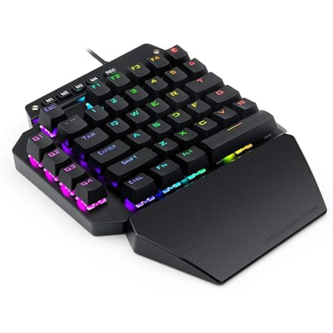 E-YOOSO K-700 44keys One-Handed RGB Mechanical Gaming Keyboard (Brown Switch) - Image 2