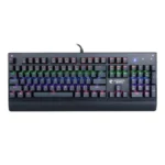 E-Yooso Armor Mechanical Gaming Keyboard Green Switch X-7200 (Black)