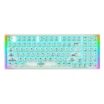 E-YOOSO Z94 94-Key Wired Mechanical Keyboard with Transparent LED Backlit Keys