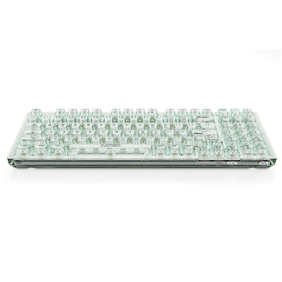 E-YOOSO Z94 94-Key Wired Mechanical Keyboard with Transparent LED Backlit Keys - Image 5